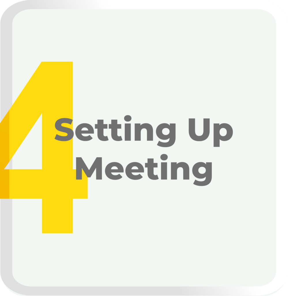 Appointment Generation Process - Setting Up Meeting